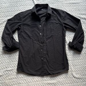 Hugo Boss Black Dress Shirt Slim Fit 32/33